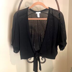 Chicos  Black  Shrug